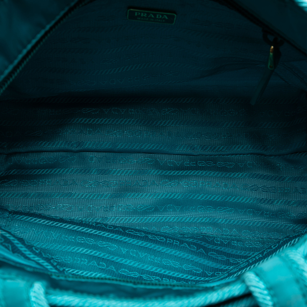 Pre-Loved Prada Tessuto Canapa Logo Bow Satchel - Picture 4 of 6